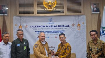 Ketahanan Pangan dan Kemandirian Infrastruktur Mendukung Indonesia Emas 2045, Inkindo Gelar Talk Show dan Halal Bihalal